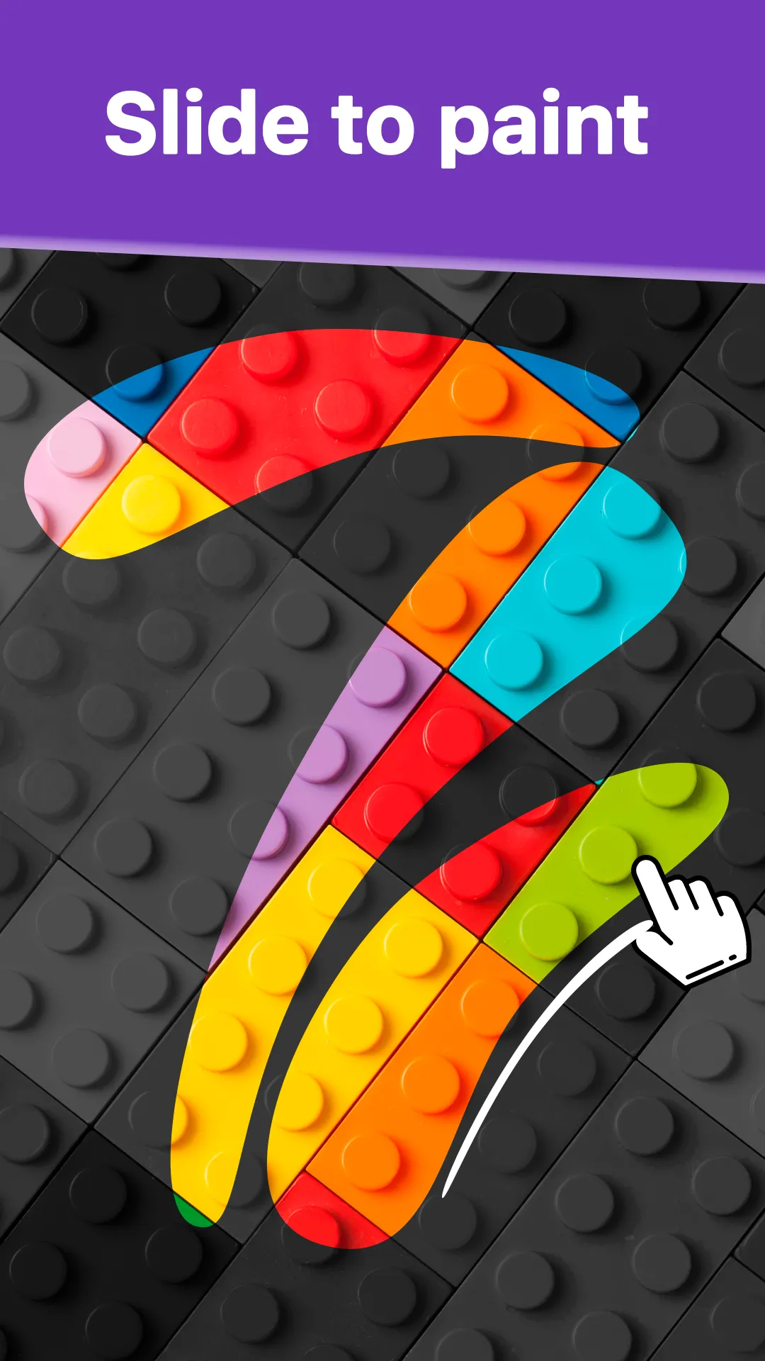 Finger Color: paint game | Indus Appstore | Screenshot