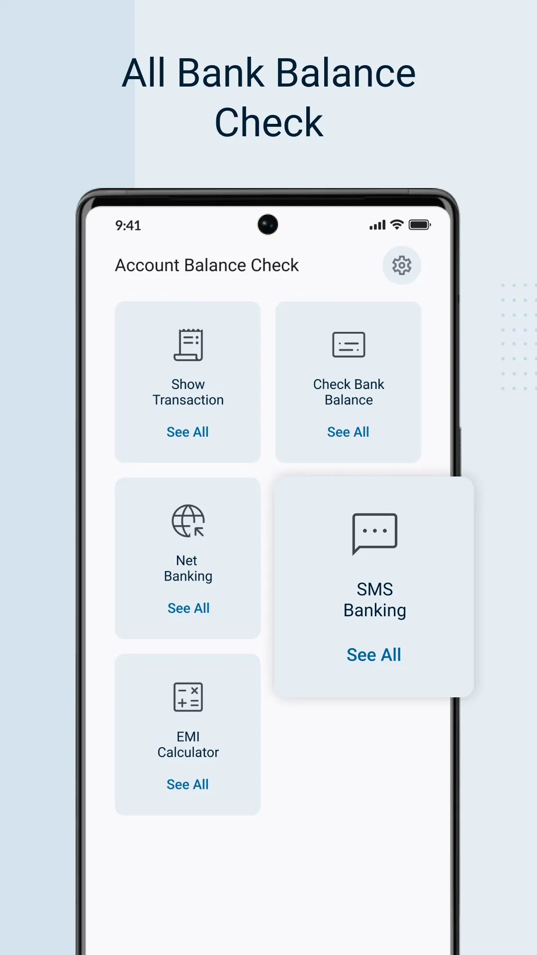 Bank Account Balance Check | Indus Appstore | Screenshot