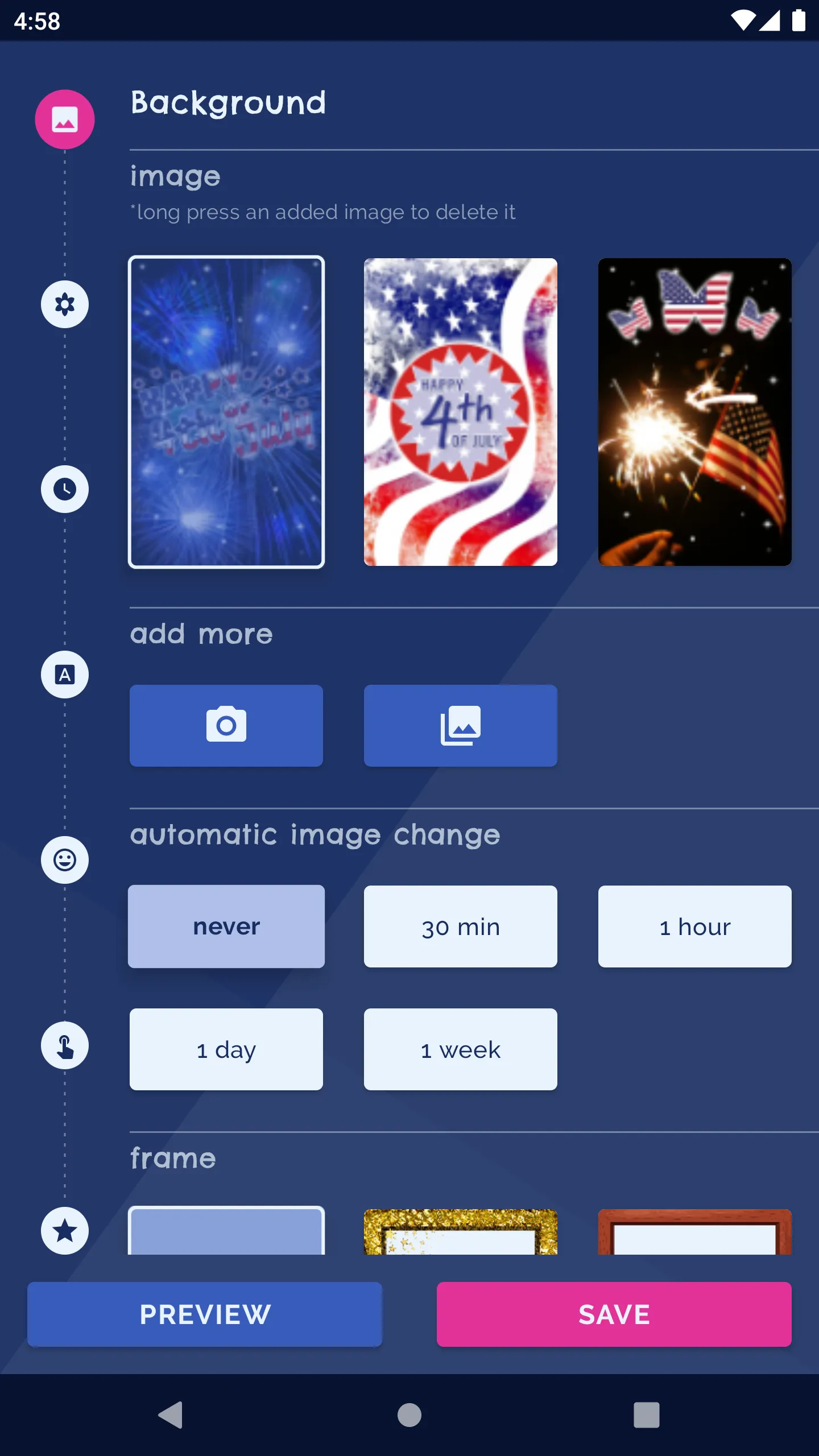 4th of July Live Wallpaper | Indus Appstore | Screenshot