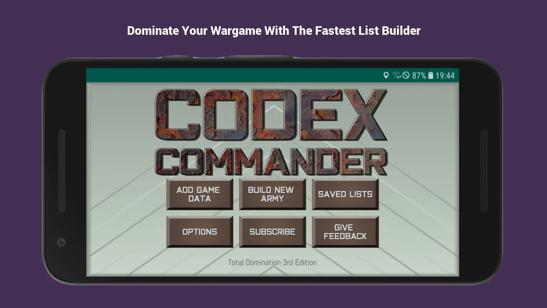 Codex Commander - Army Builder | Indus Appstore | Screenshot