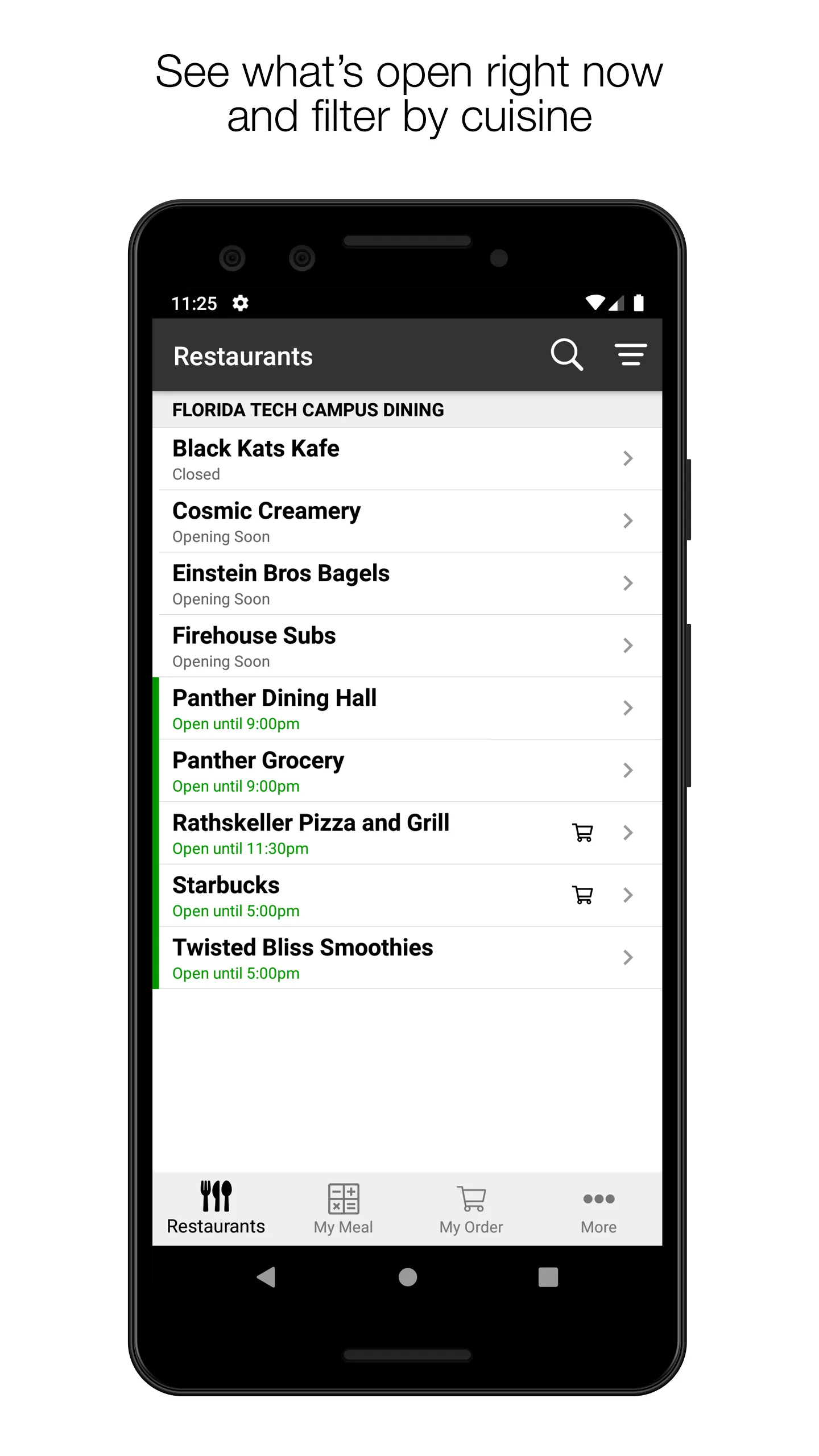 Florida Tech Campus Dining | Indus Appstore | Screenshot