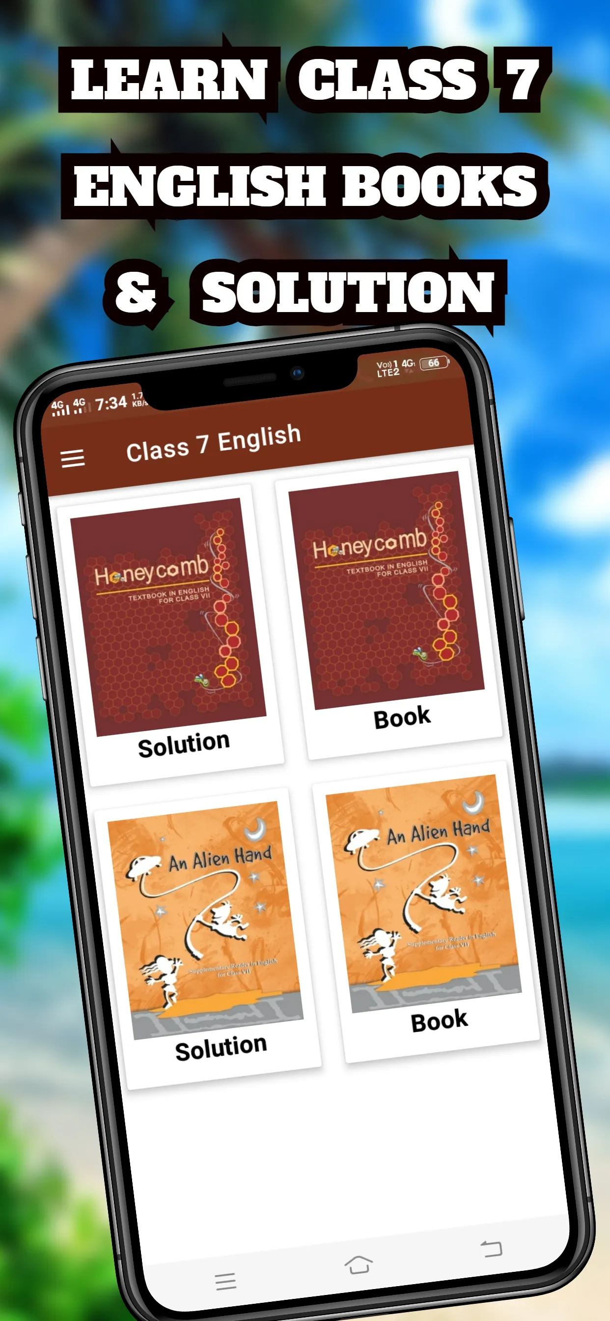 Class 7th English Solutions | Indus Appstore | Screenshot