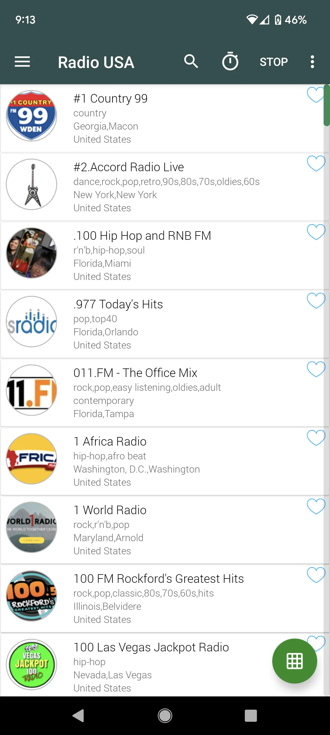 Radio USA | Indus Appstore | Screenshot