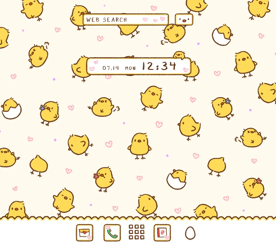 Chick Paradise Theme +HOME | Indus Appstore | Screenshot