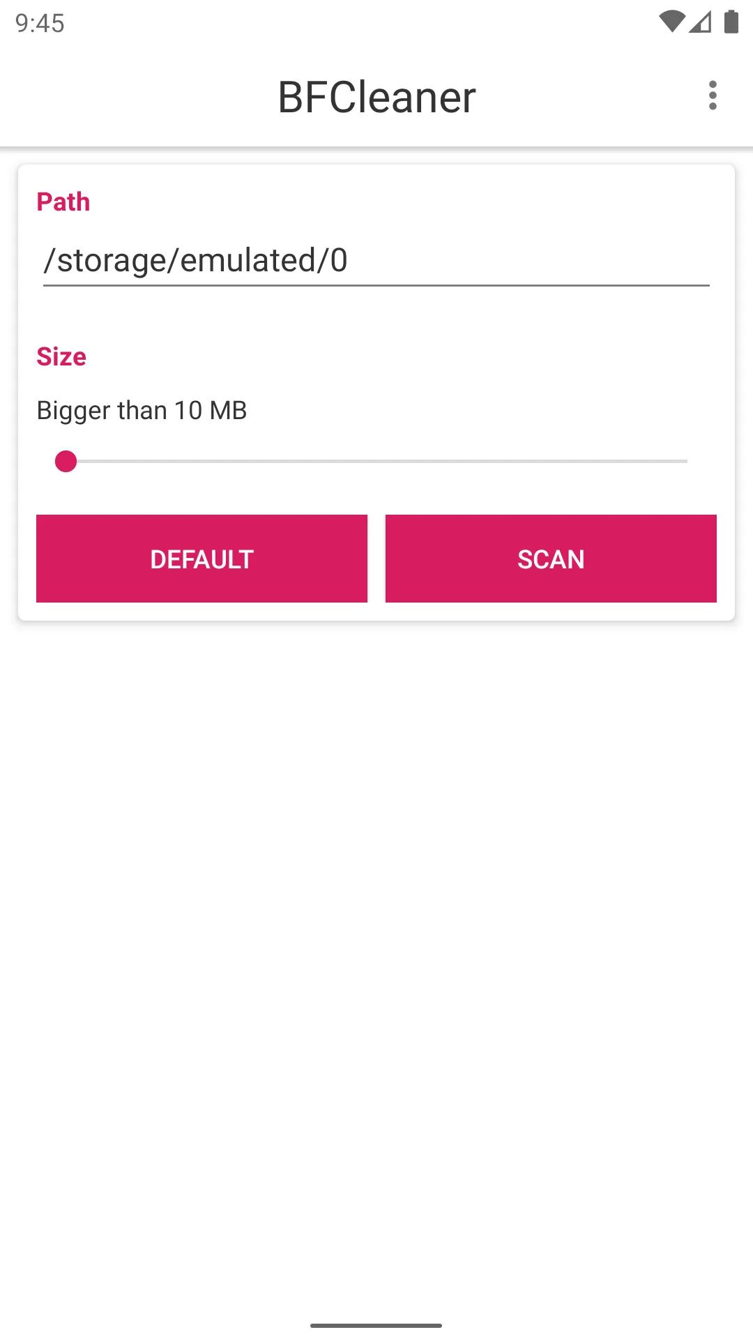 Big File Cleaner | Indus Appstore | Screenshot