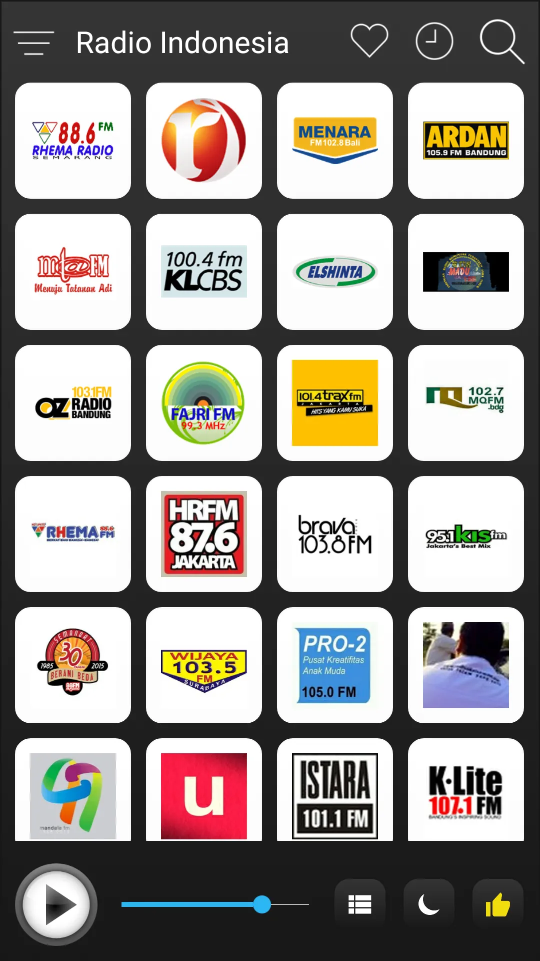 Indonesia Radio FM AM Music | Indus Appstore | Screenshot