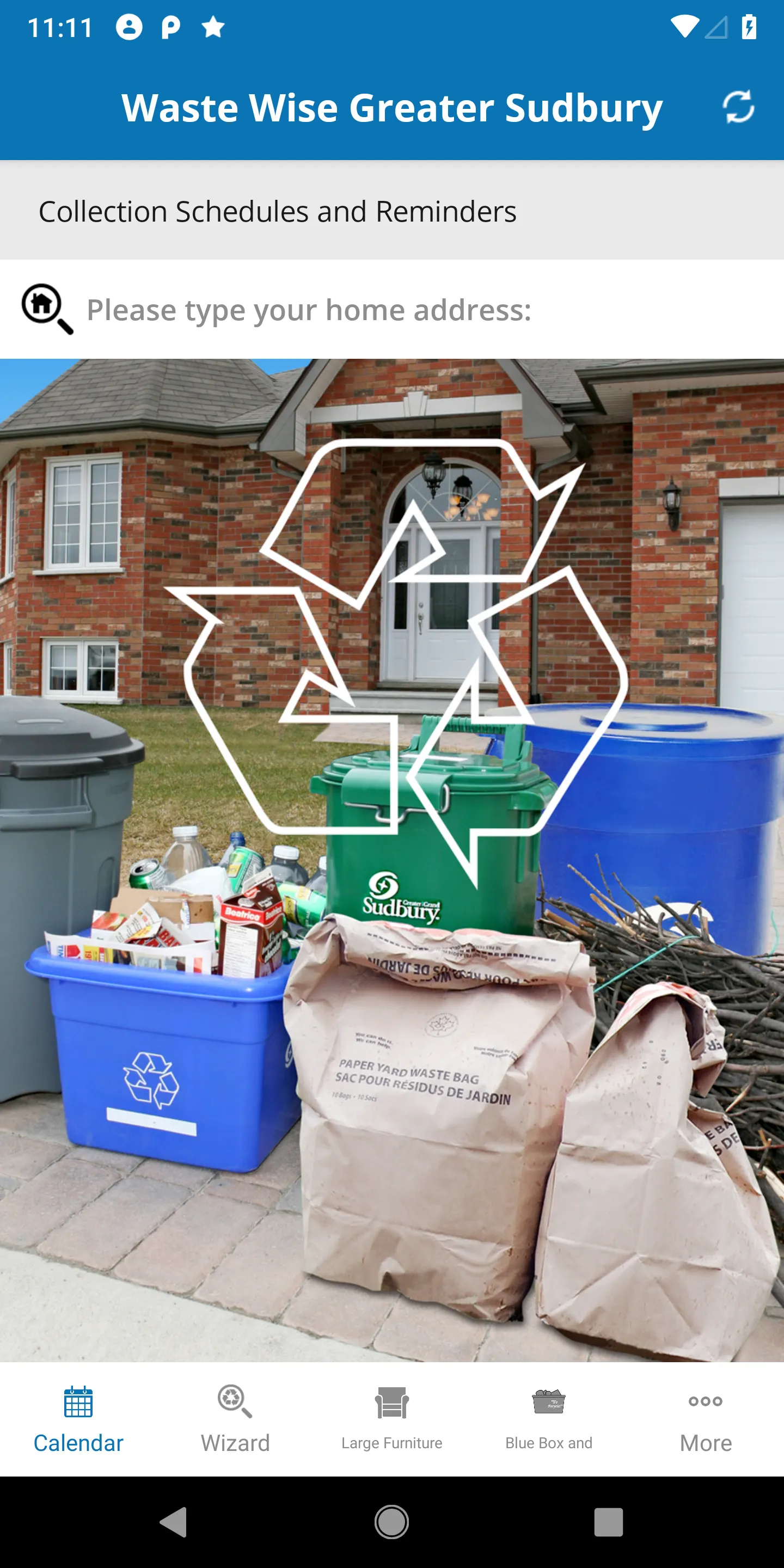 Waste Wise Greater Sudbury | Indus Appstore | Screenshot