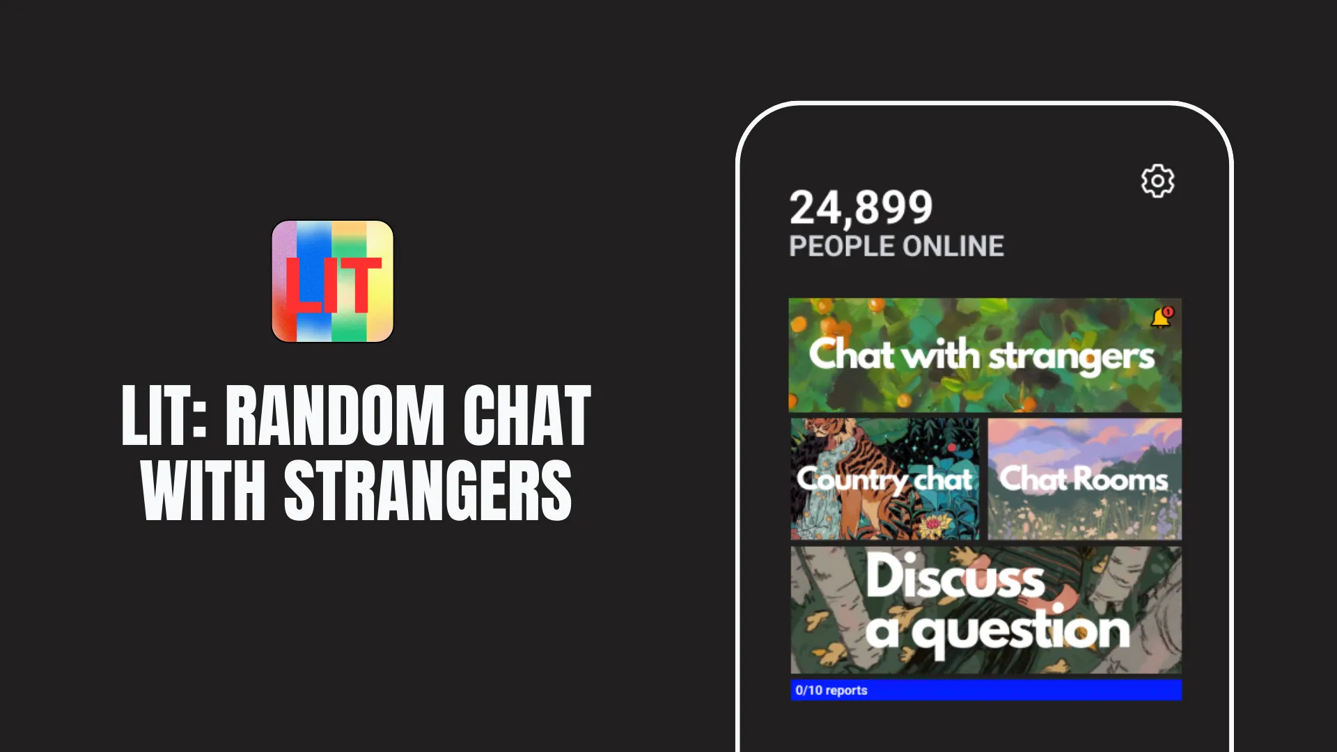 Lit - Random chat | Indus Appstore | Screenshot