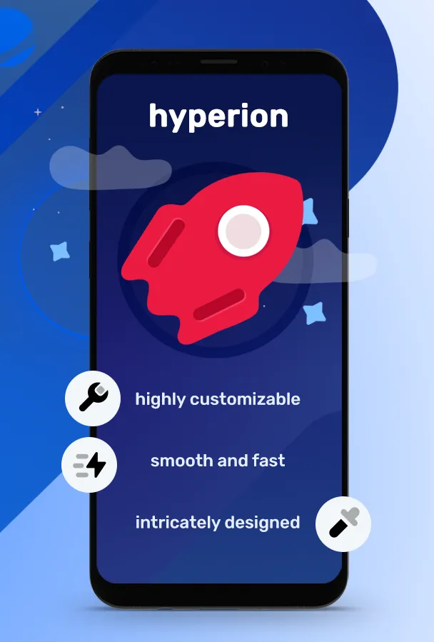 hyperion launcher | Indus Appstore | Screenshot