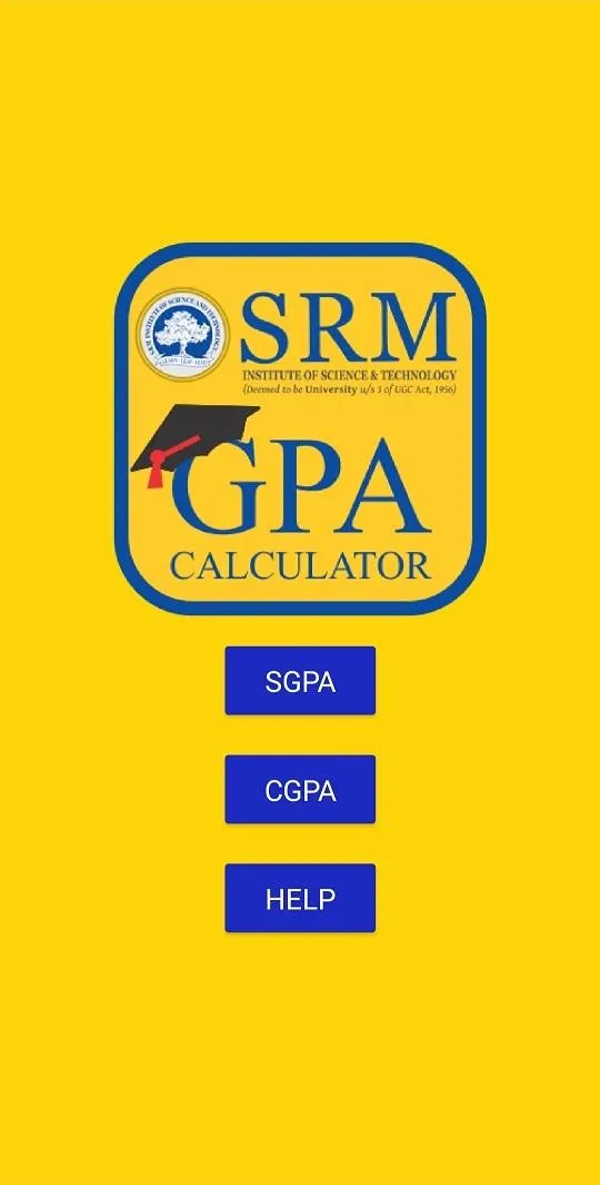 SRM GPA Calculator | Indus Appstore | Screenshot