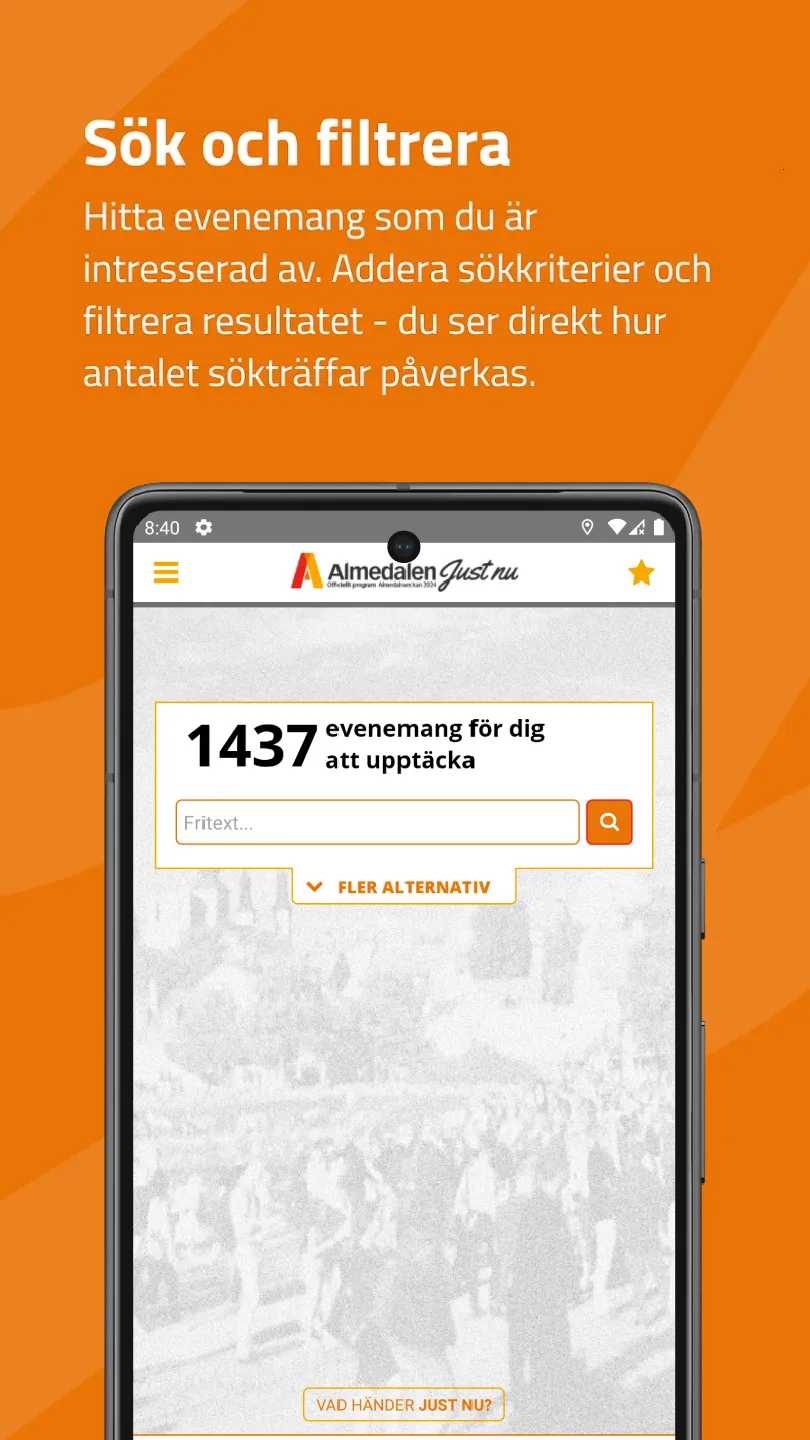 Almedalen Just Nu | Indus Appstore | Screenshot