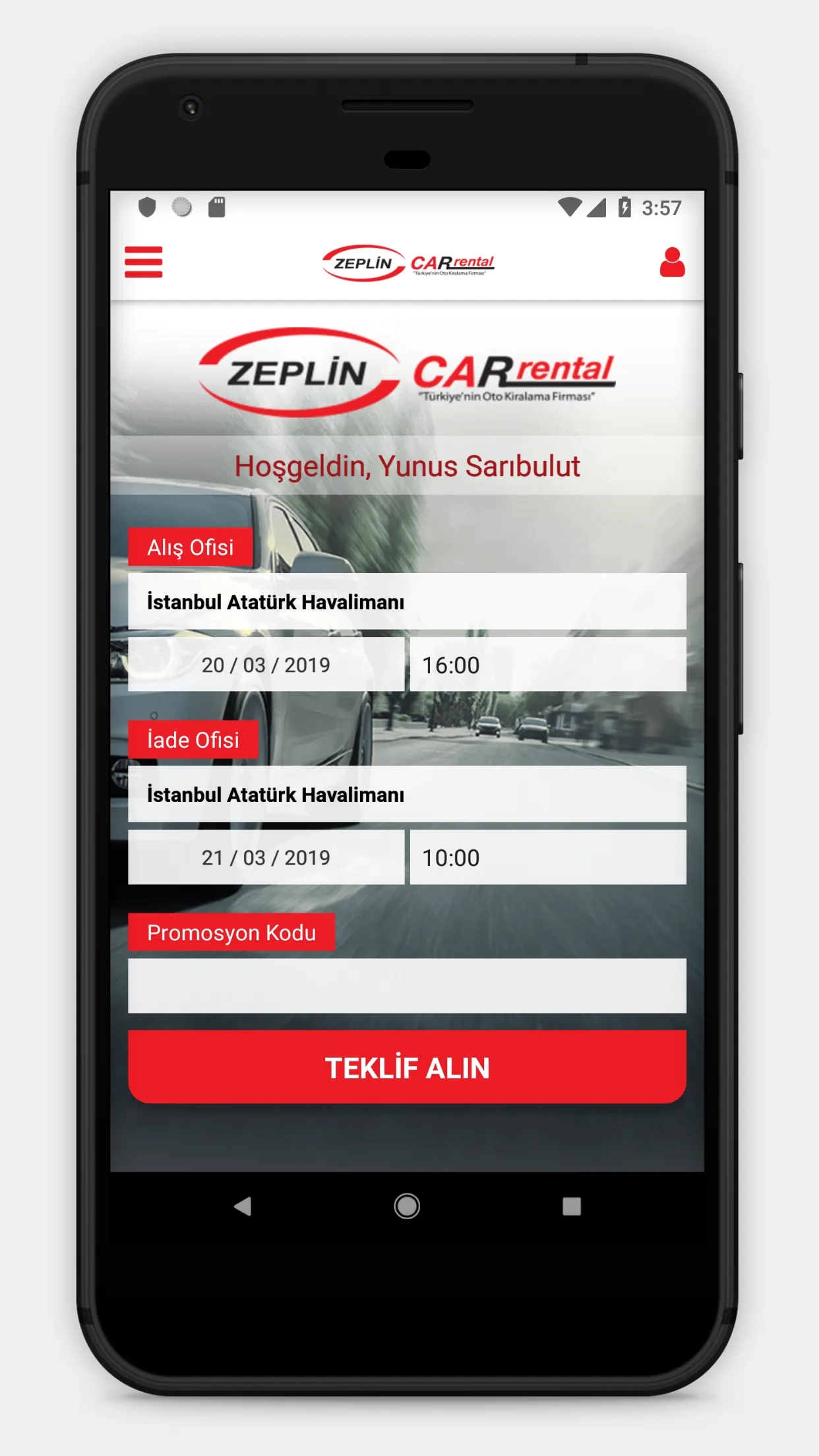 Zeplin Car | Indus Appstore | Screenshot