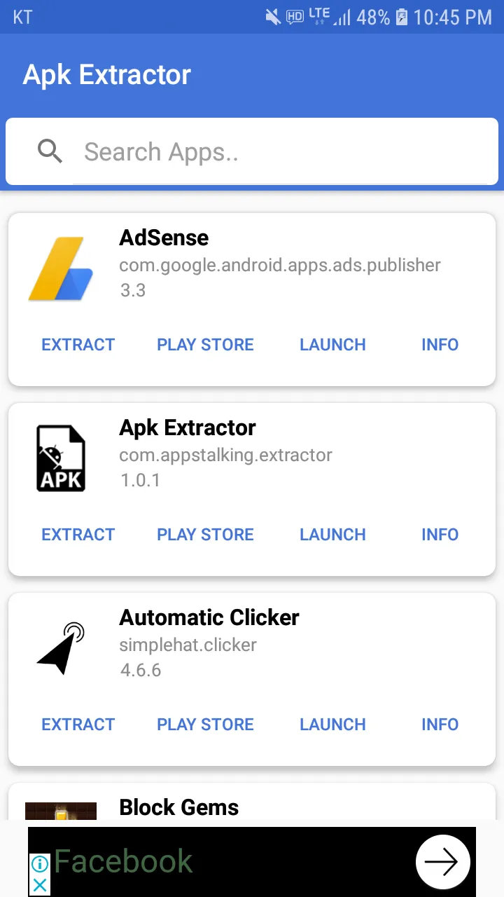 APK Extractor | Indus Appstore | Screenshot