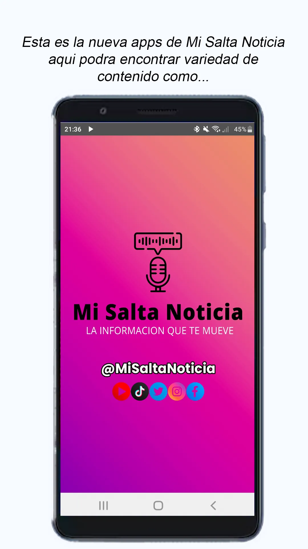 Mi Salta Noticia | Indus Appstore | Screenshot