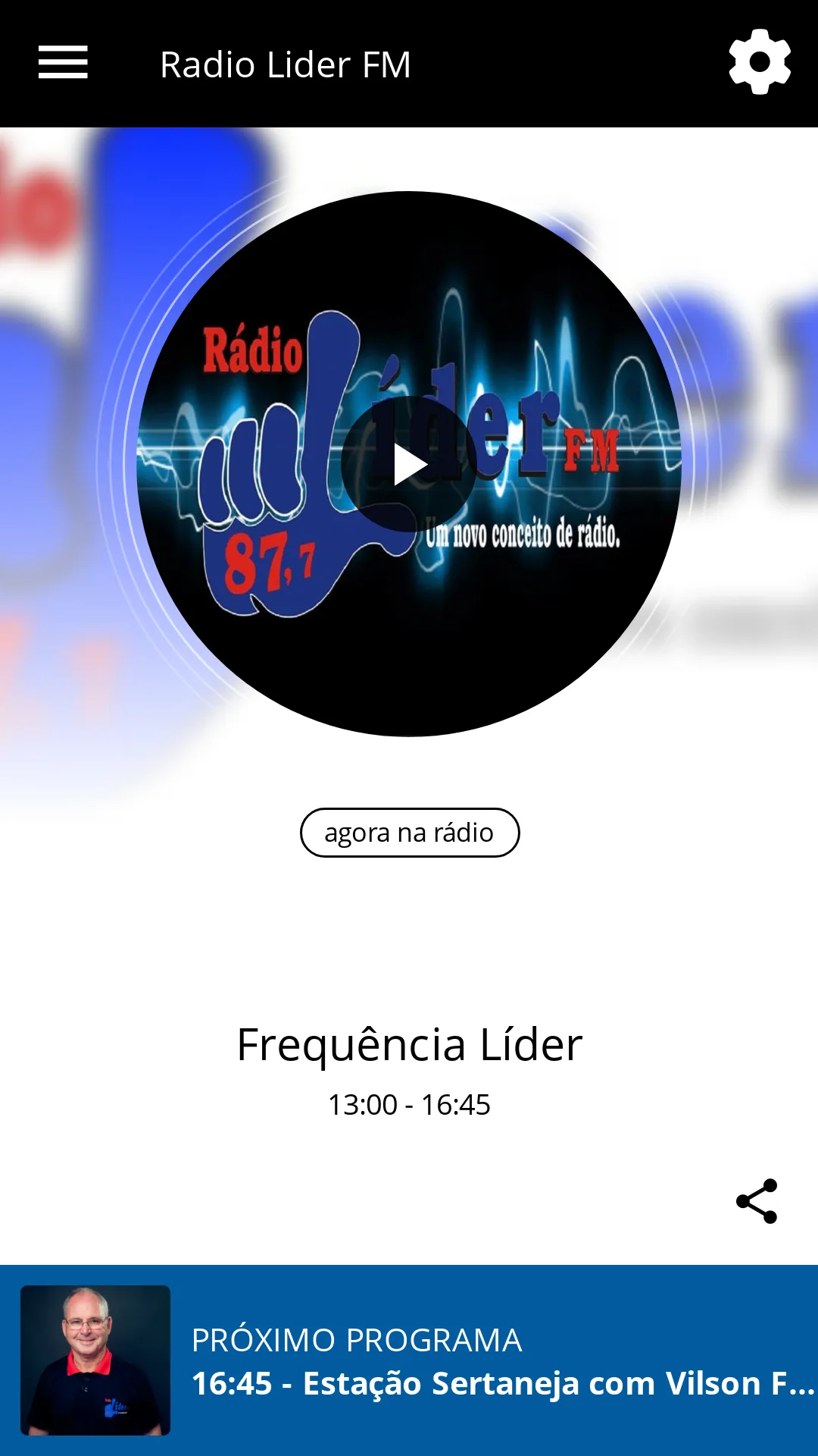 Rádio Líder FM | Indus Appstore | Screenshot