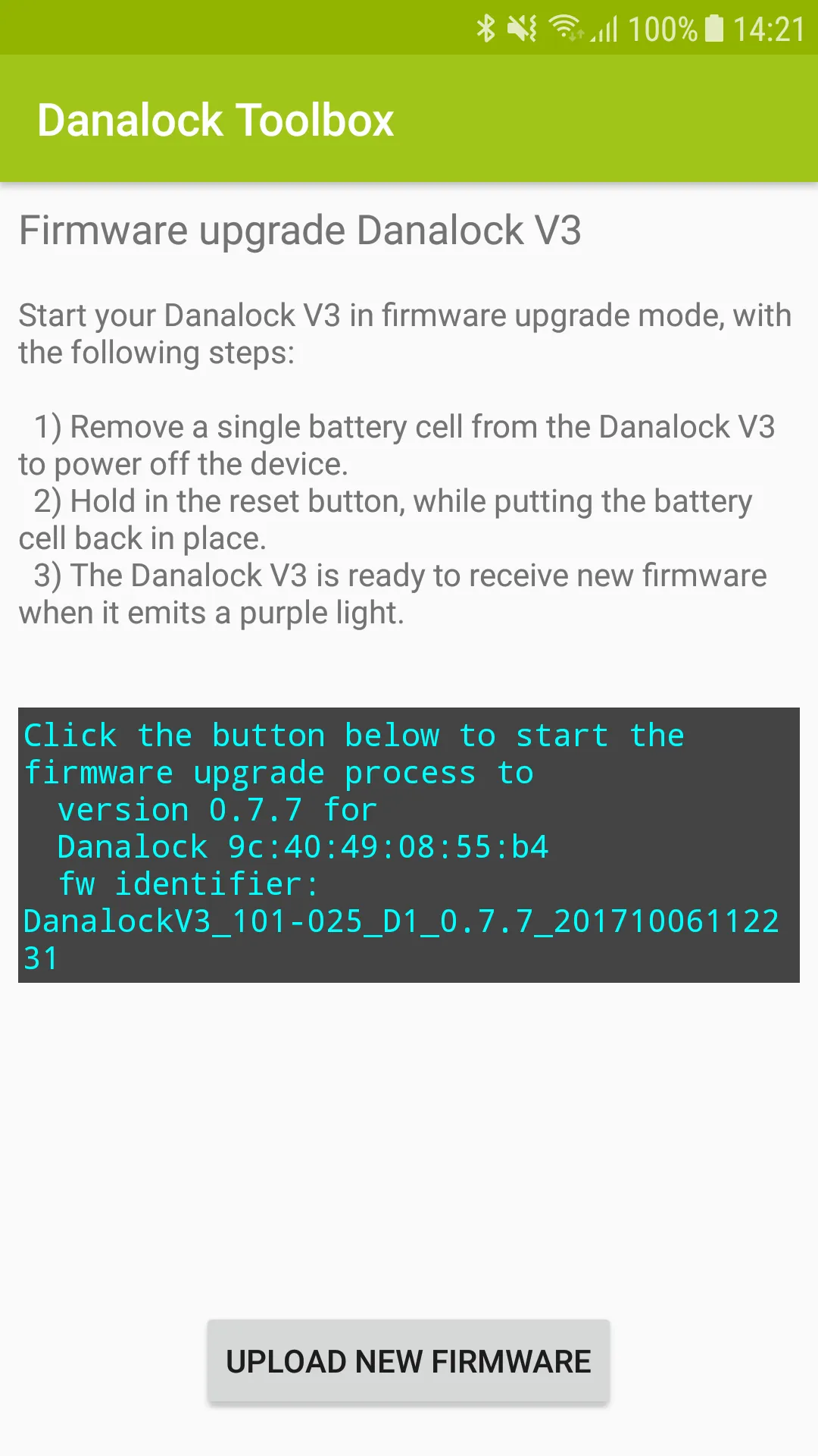 Danalock Toolbox | Indus Appstore | Screenshot