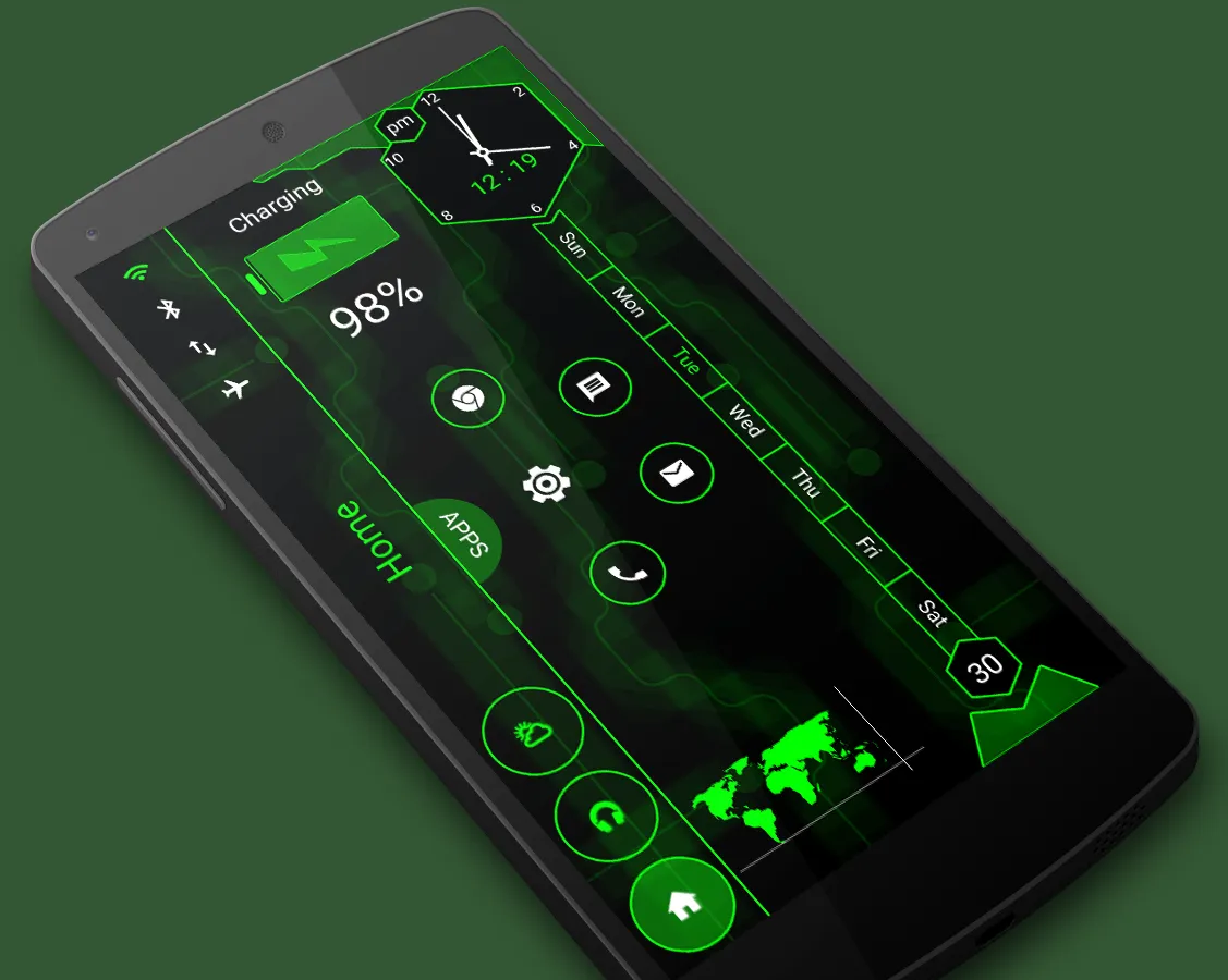 Strip Hi-tech Launcher | Indus Appstore | Screenshot