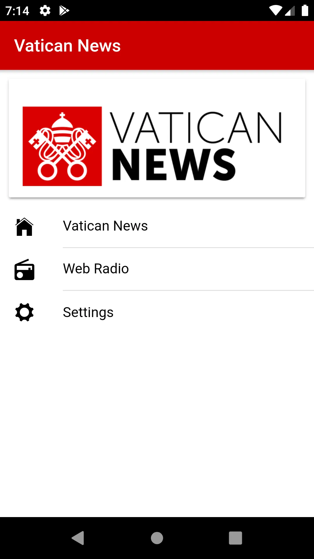 Vatican News | Indus Appstore | Screenshot