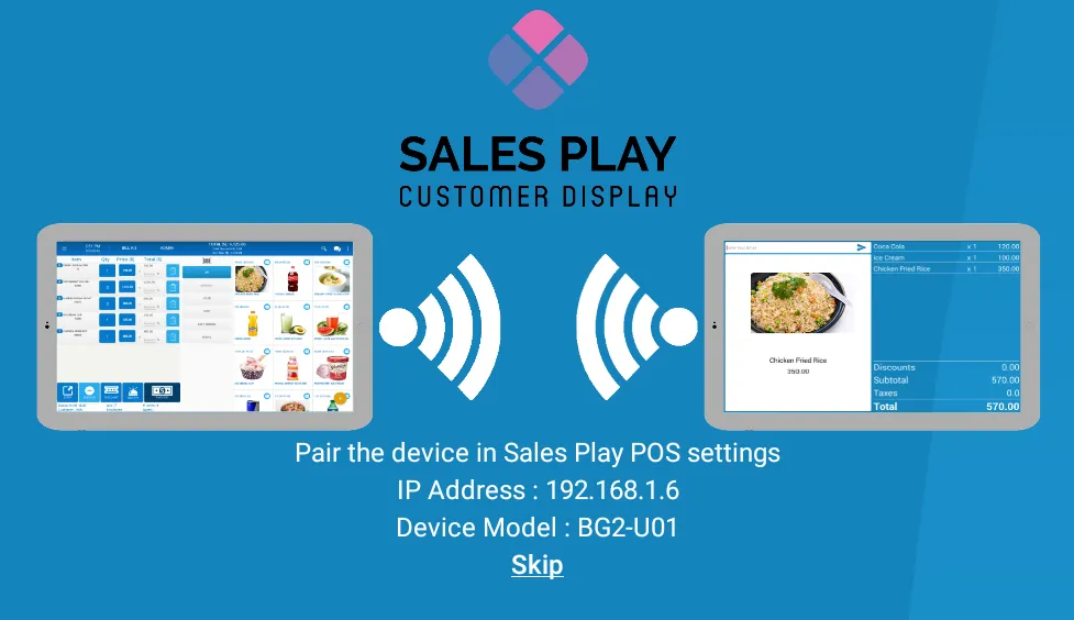 SalesPlay - Customer Display | Indus Appstore | Screenshot