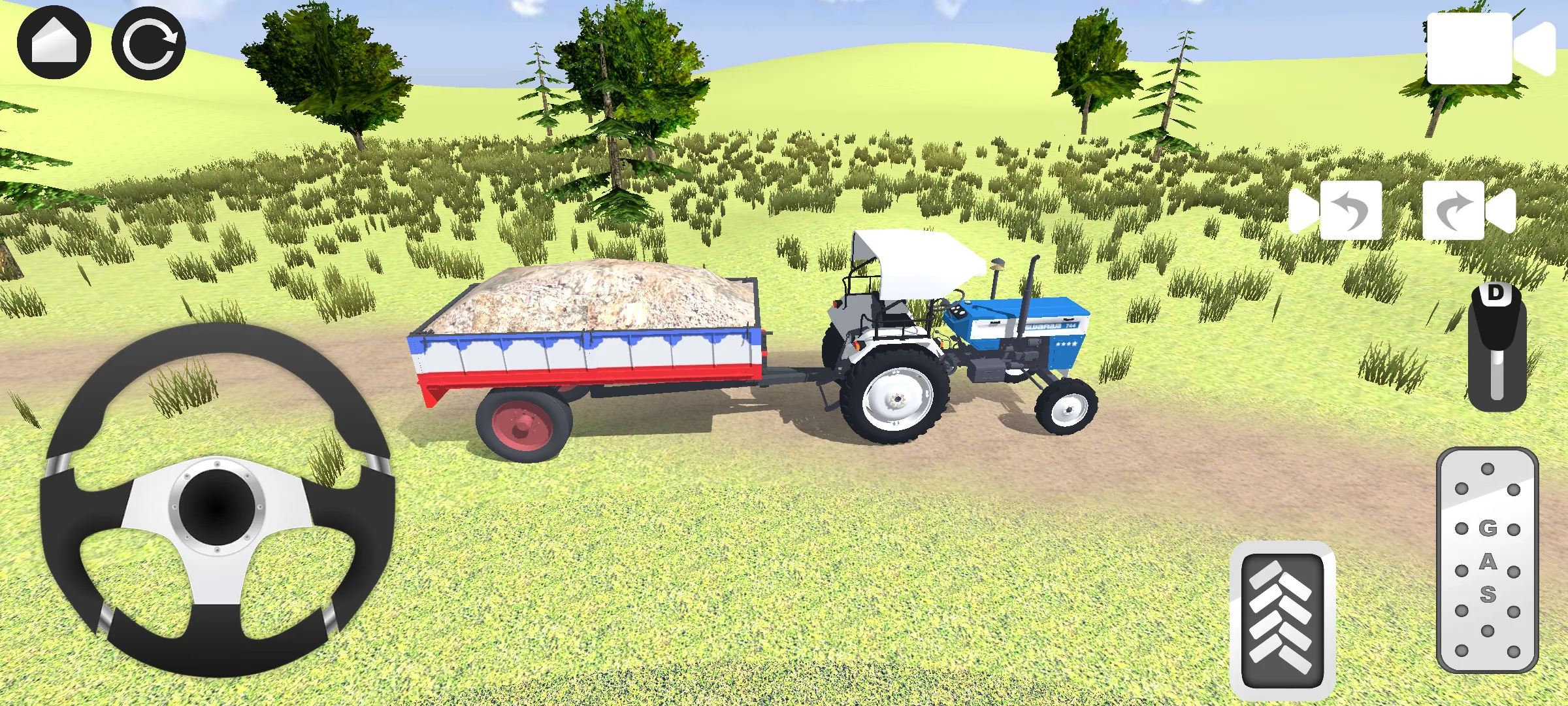 Indian Tractor Simulator Lite | Indus Appstore | Screenshot