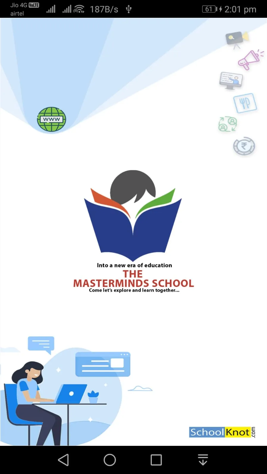 THE MASTERMINDS SCHOOL | Indus Appstore | Screenshot