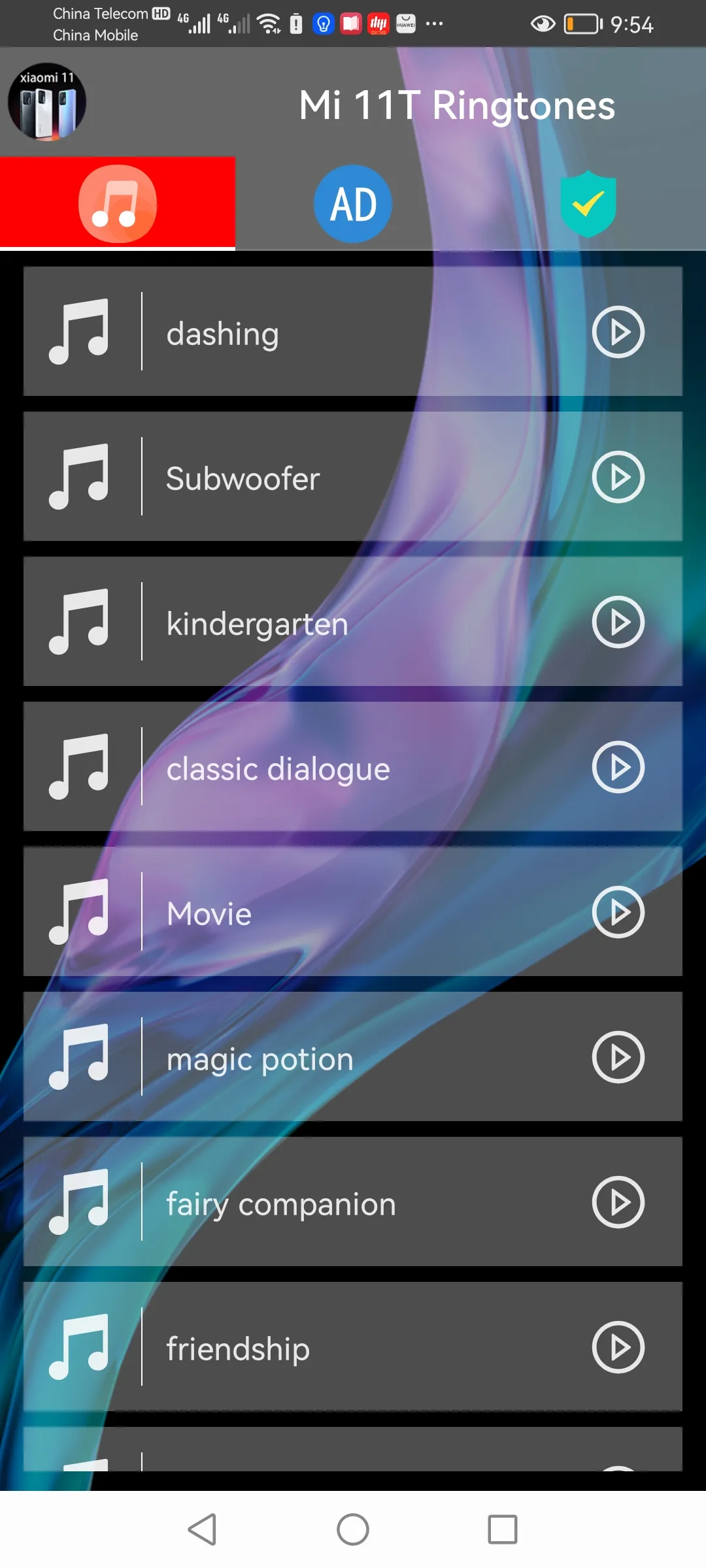 Xiaomi 11 Ringtones | Indus Appstore | Screenshot