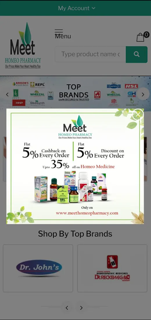 Meet Homeo Pharmacy | Indus Appstore | Screenshot