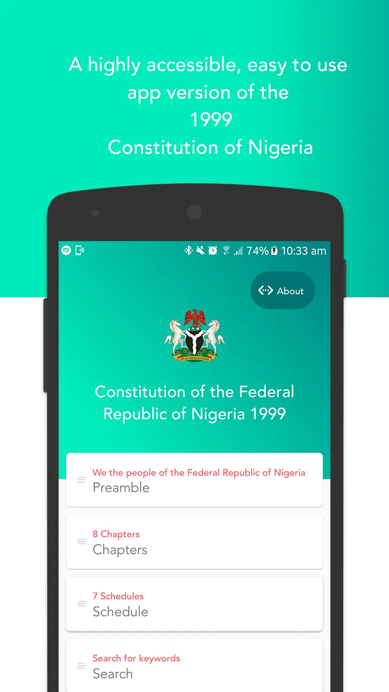 The 1999 Constitution | Indus Appstore | Screenshot