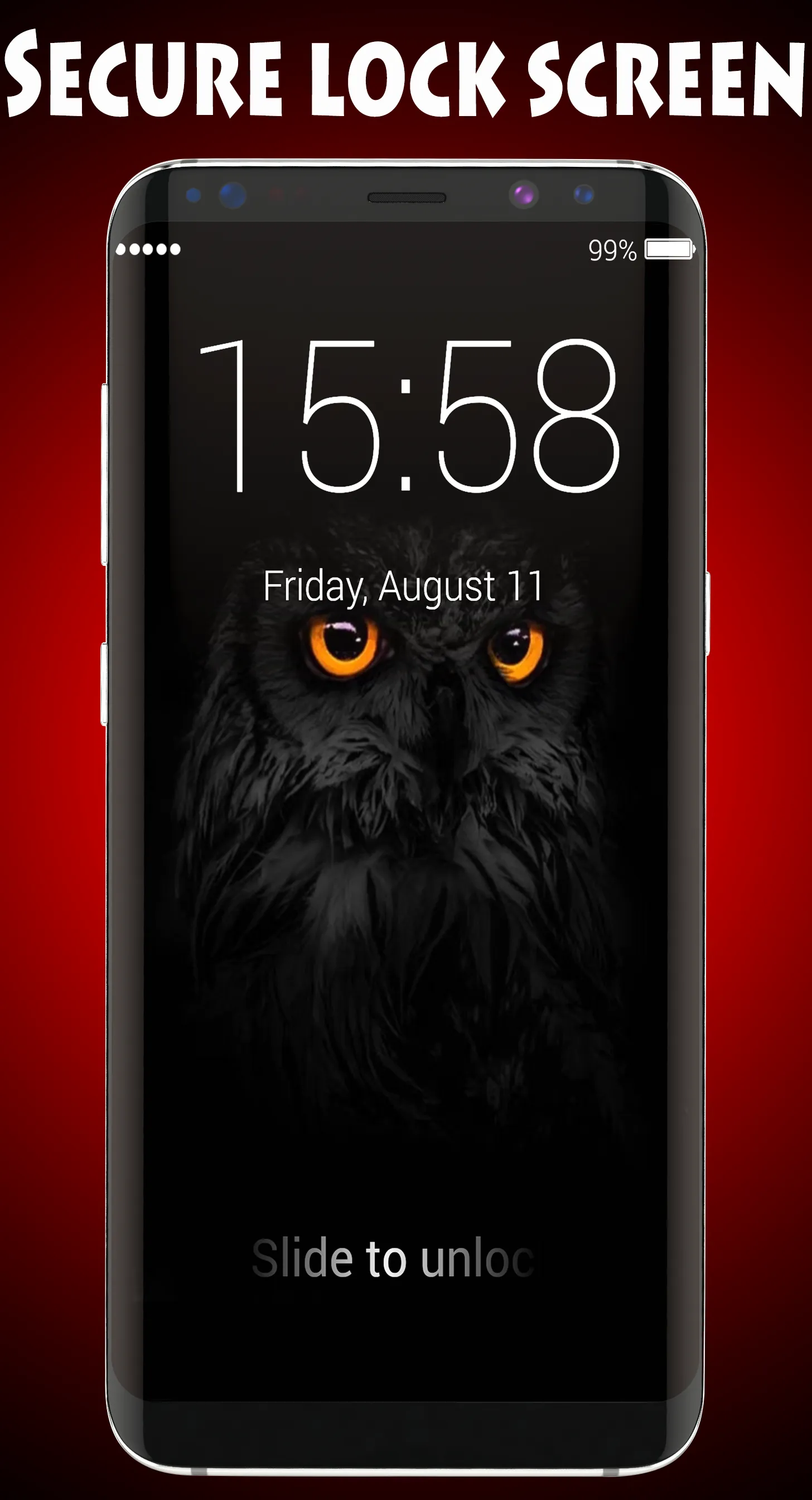 Owl Lock Screen & Wallpapers | Indus Appstore | Screenshot