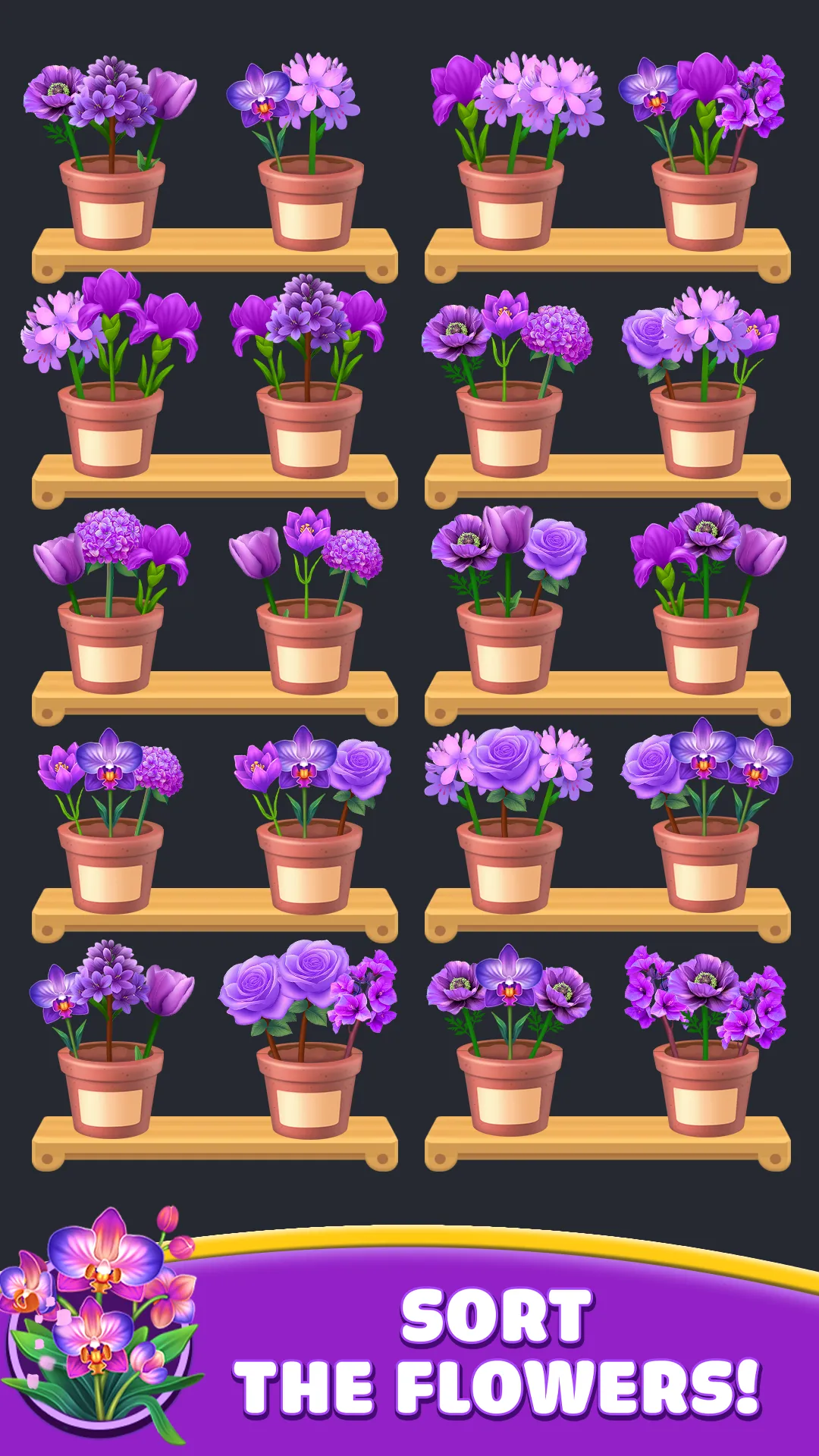 Flower Sort: Bloom Puzzle Game | Indus Appstore | Screenshot