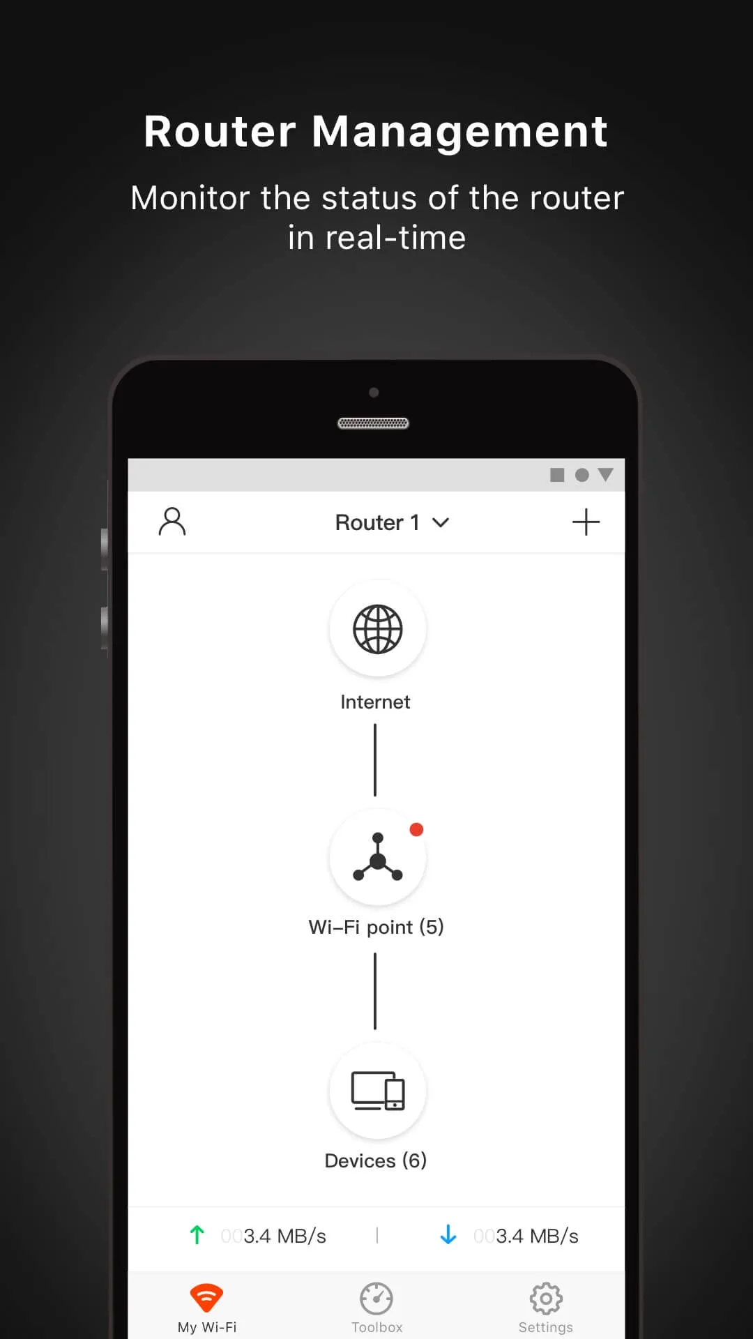 FibreStream WiFi | Indus Appstore | Screenshot