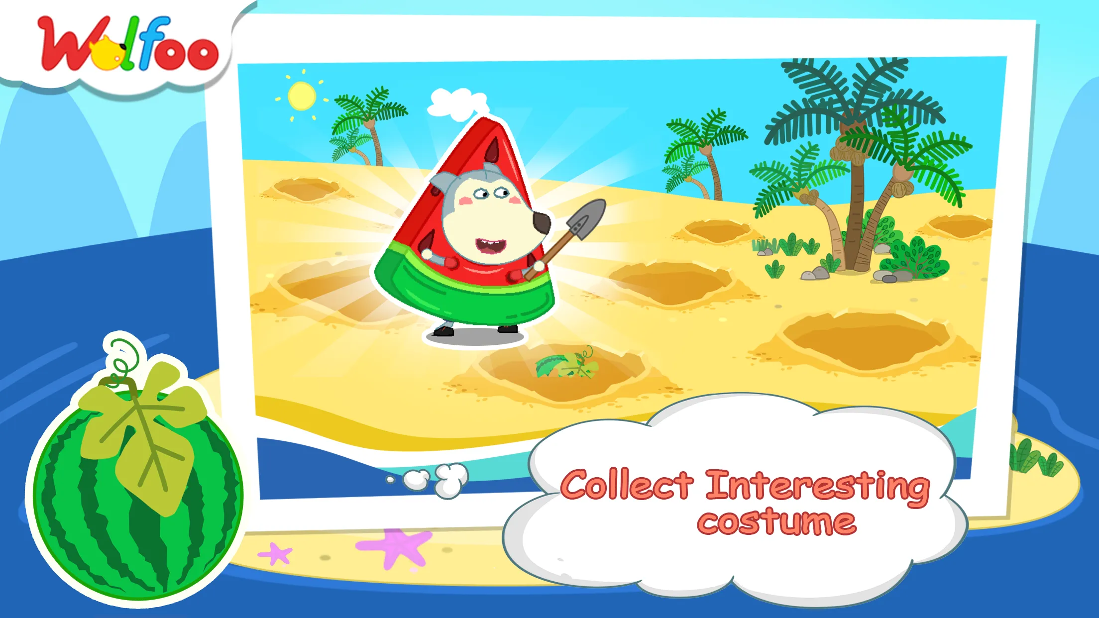 Wolfoo's treasure hunt | Indus Appstore | Screenshot