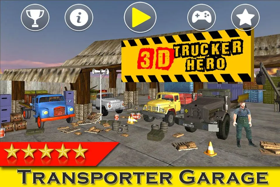 Trucker Hero - 3D Game | Indus Appstore | Screenshot