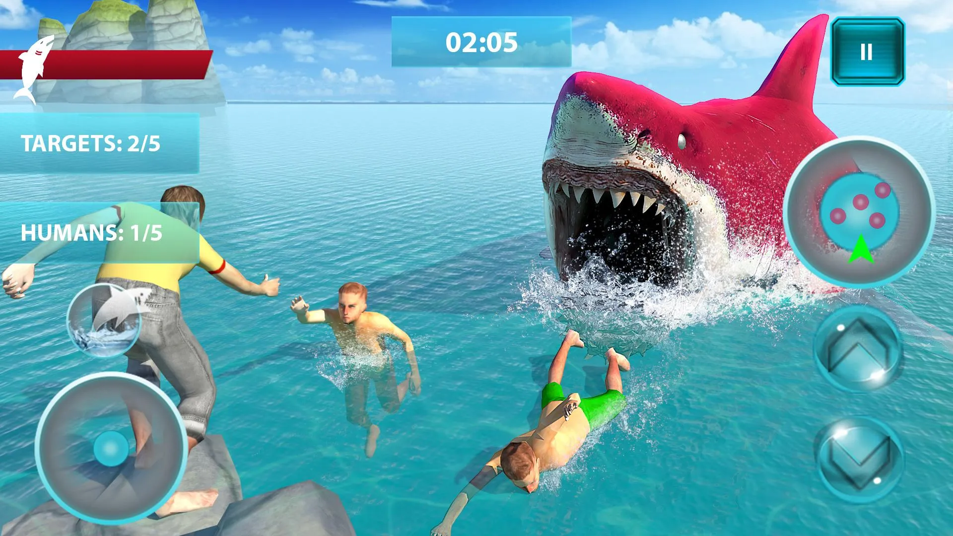 Shark Attack Sim: Hunting Game | Indus Appstore | Screenshot