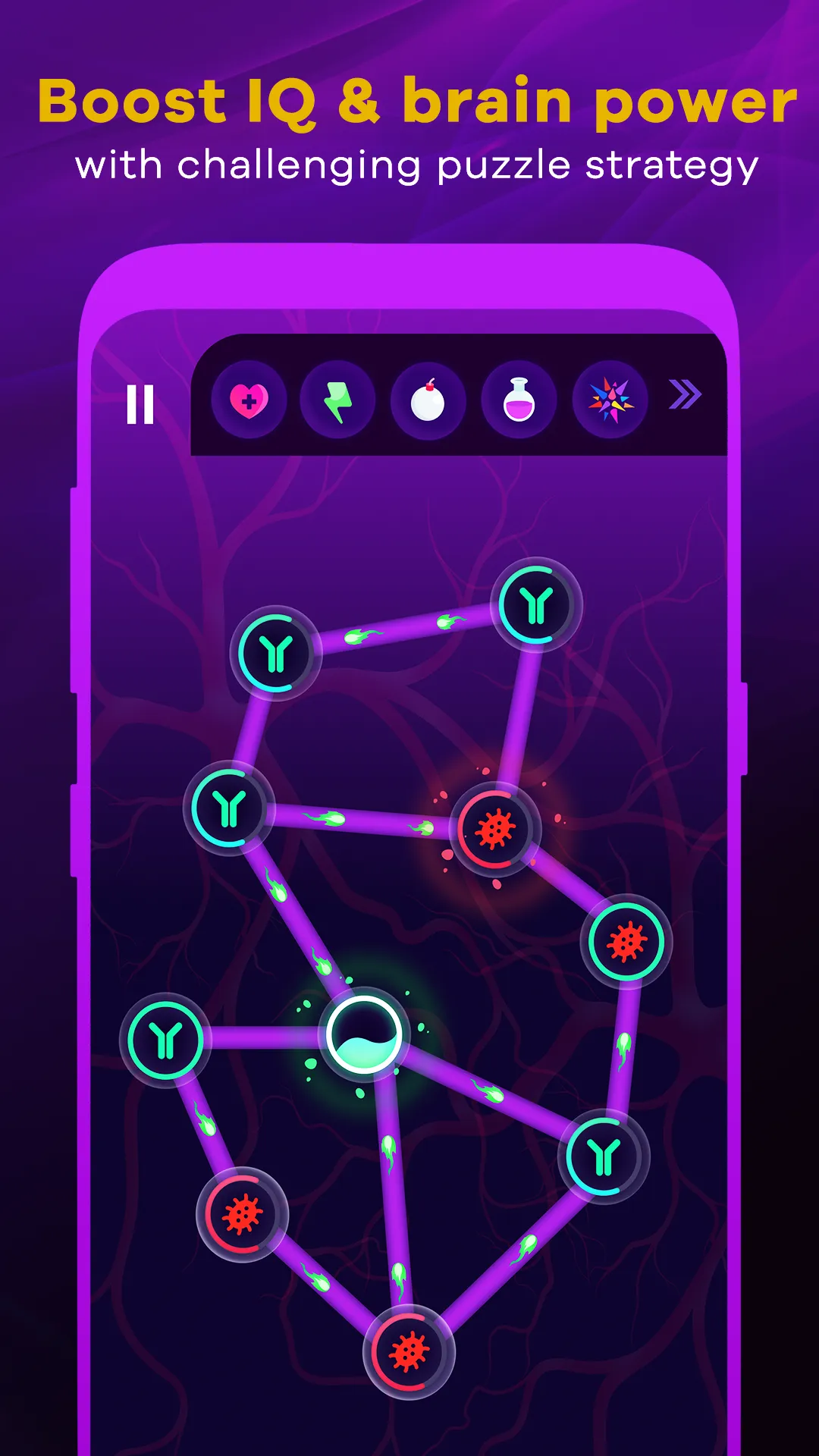 Virus Defeat: Plague strategy | Indus Appstore | Screenshot