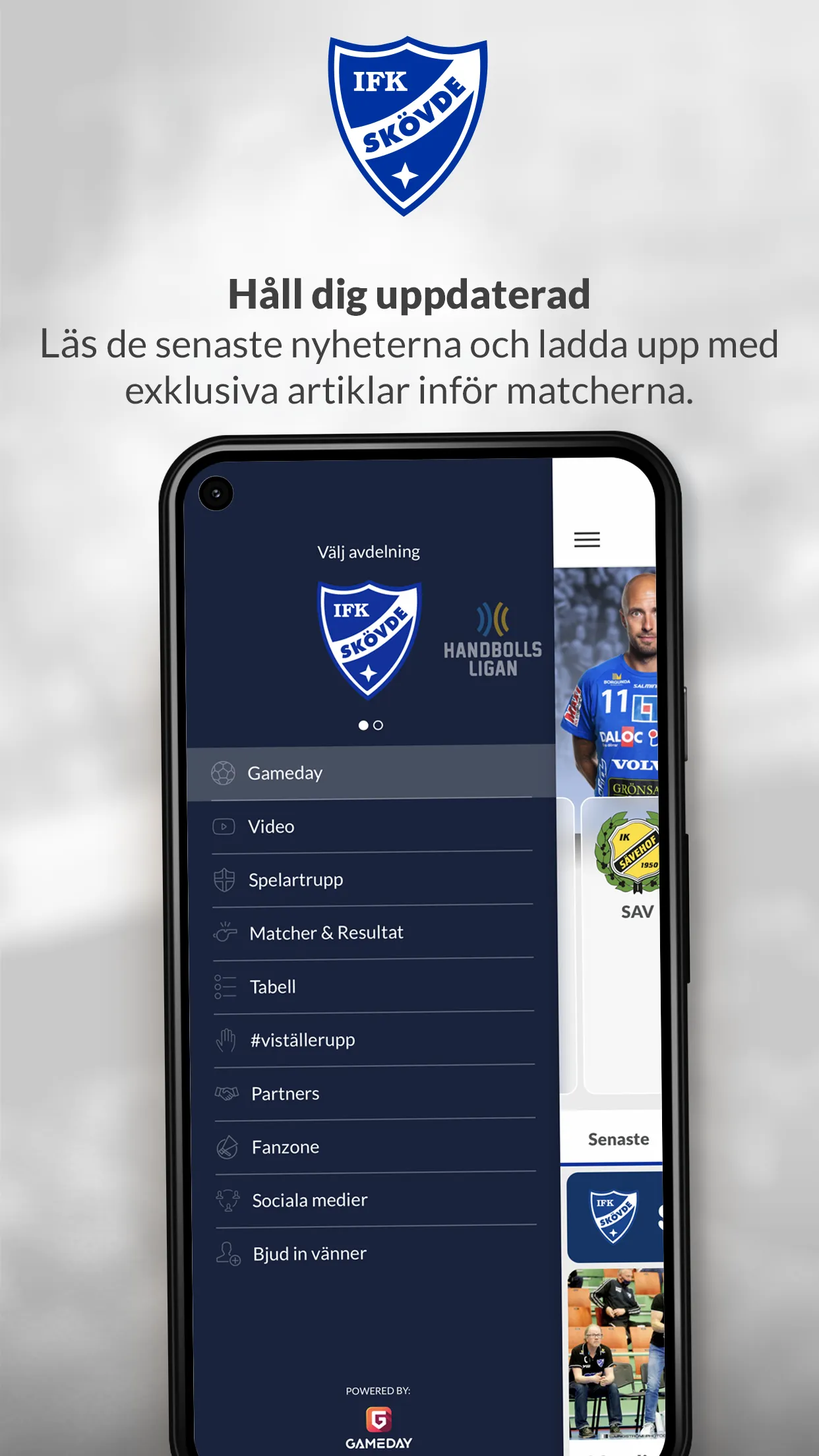 IFK Skövde - Gameday | Indus Appstore | Screenshot