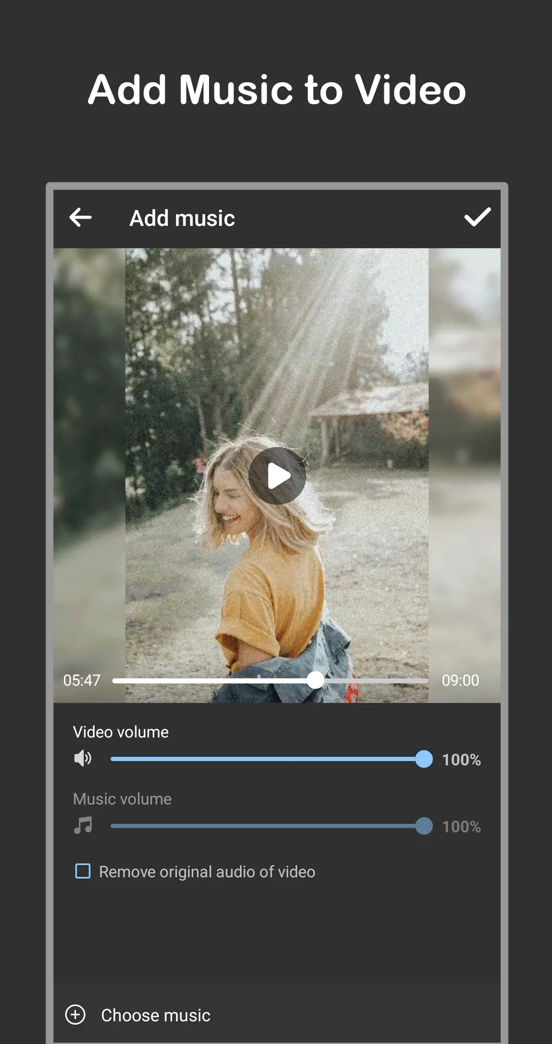 Add Audio To Video | Indus Appstore | Screenshot