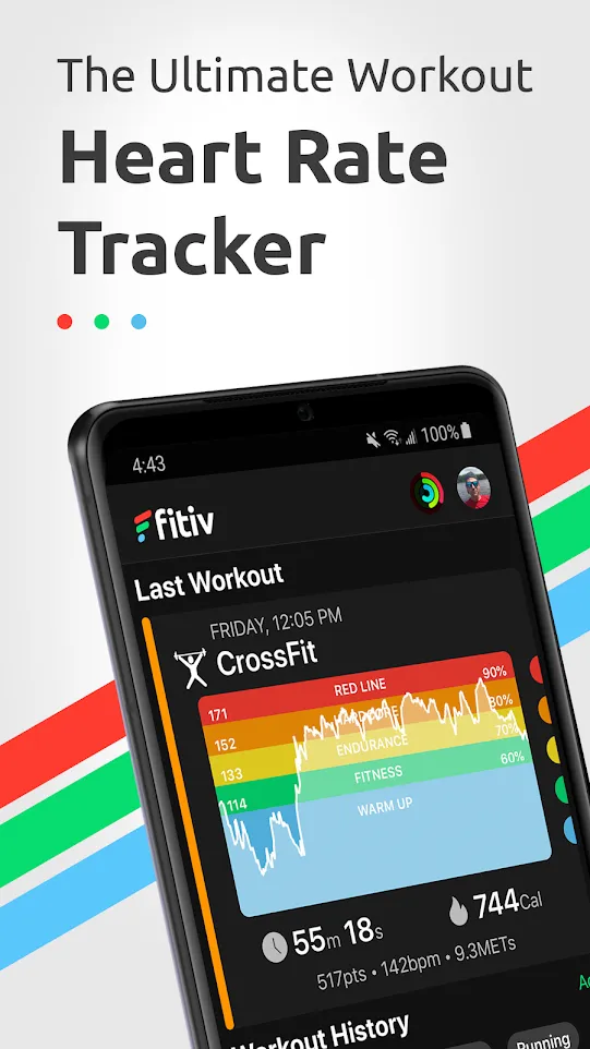 FITIV Pulse Heart Rate Monitor | Indus Appstore | Screenshot