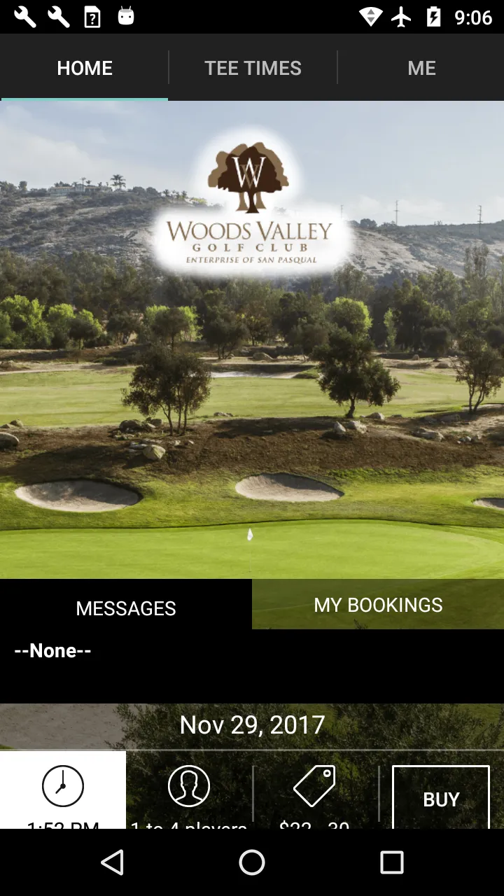 Woods Valley Golf Tee Times | Indus Appstore | Screenshot