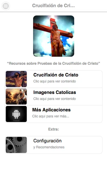 Crucifixión de Cristo | Indus Appstore | Screenshot