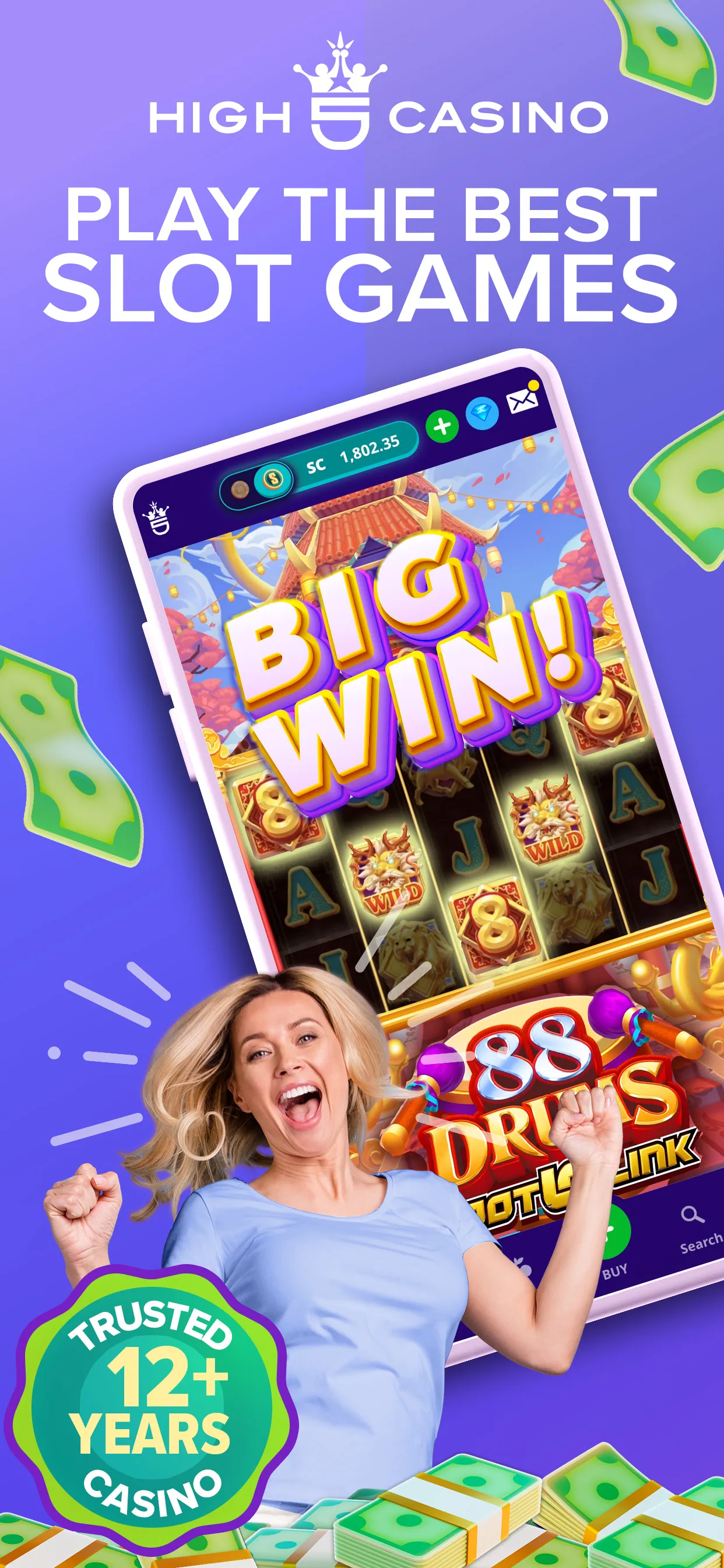 High 5 Casino: Real Slot Games | Indus Appstore | Screenshot