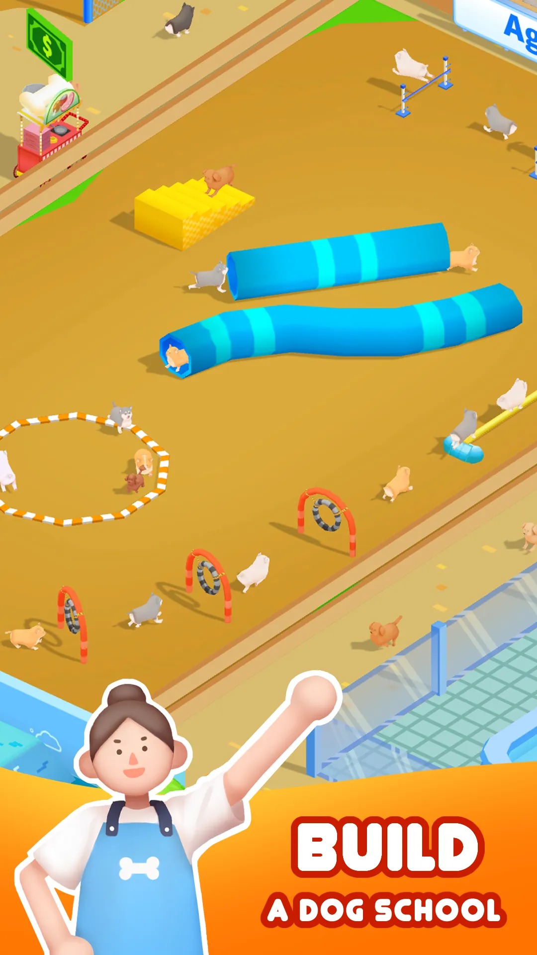 Idle Dog Training School | Indus Appstore | Screenshot