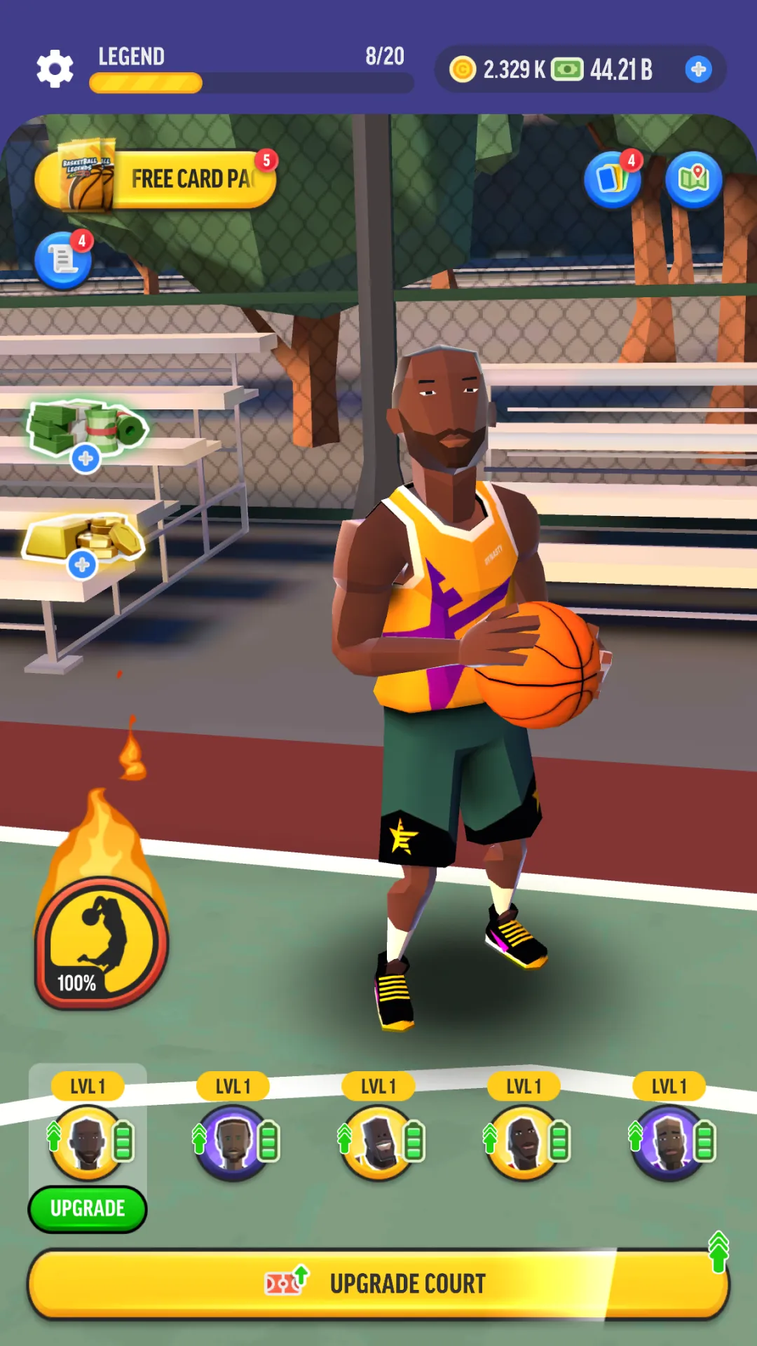 Idle Basketball Legends Tycoon | Indus Appstore | Screenshot