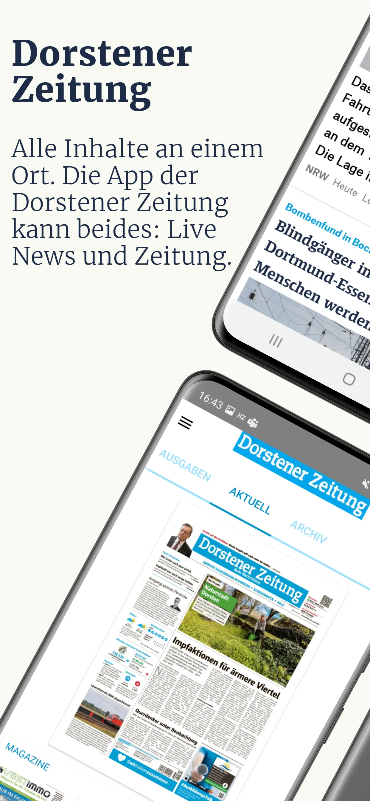 Dorstener Zeitung | Indus Appstore | Screenshot