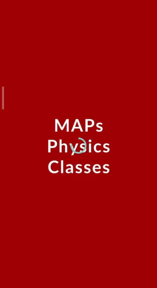 MAPs Physics Learning Classes | Indus Appstore | Screenshot