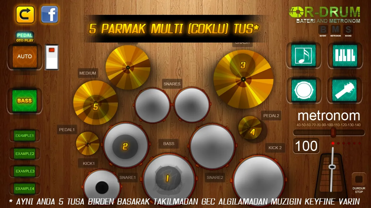 R-DRUM HD Bateri Çal | Indus Appstore | Screenshot