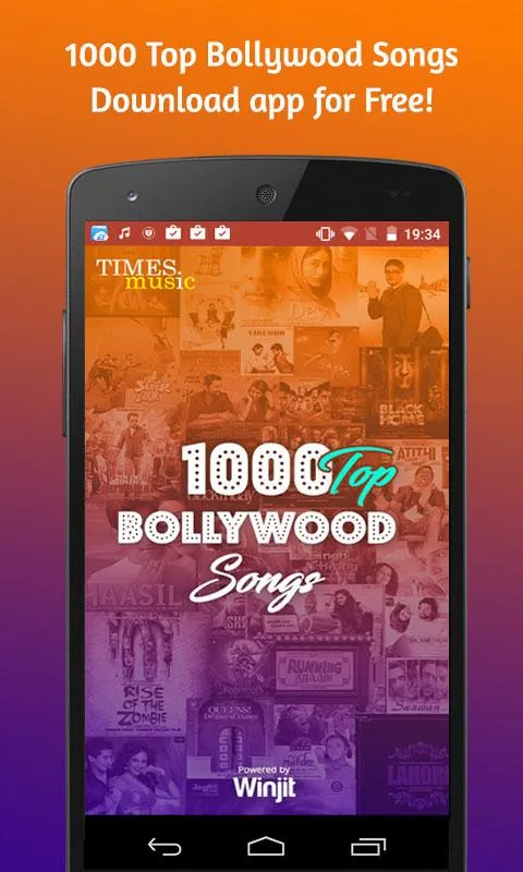 1000 Top Bollywood Songs | Indus Appstore | Screenshot