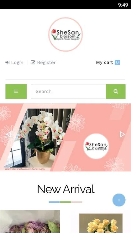 Shesan Blossom Florist | Indus Appstore | Screenshot