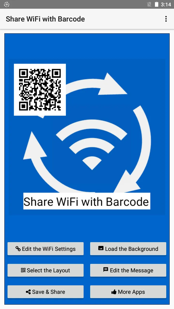 Share WiFi with Barcode | Indus Appstore | Screenshot