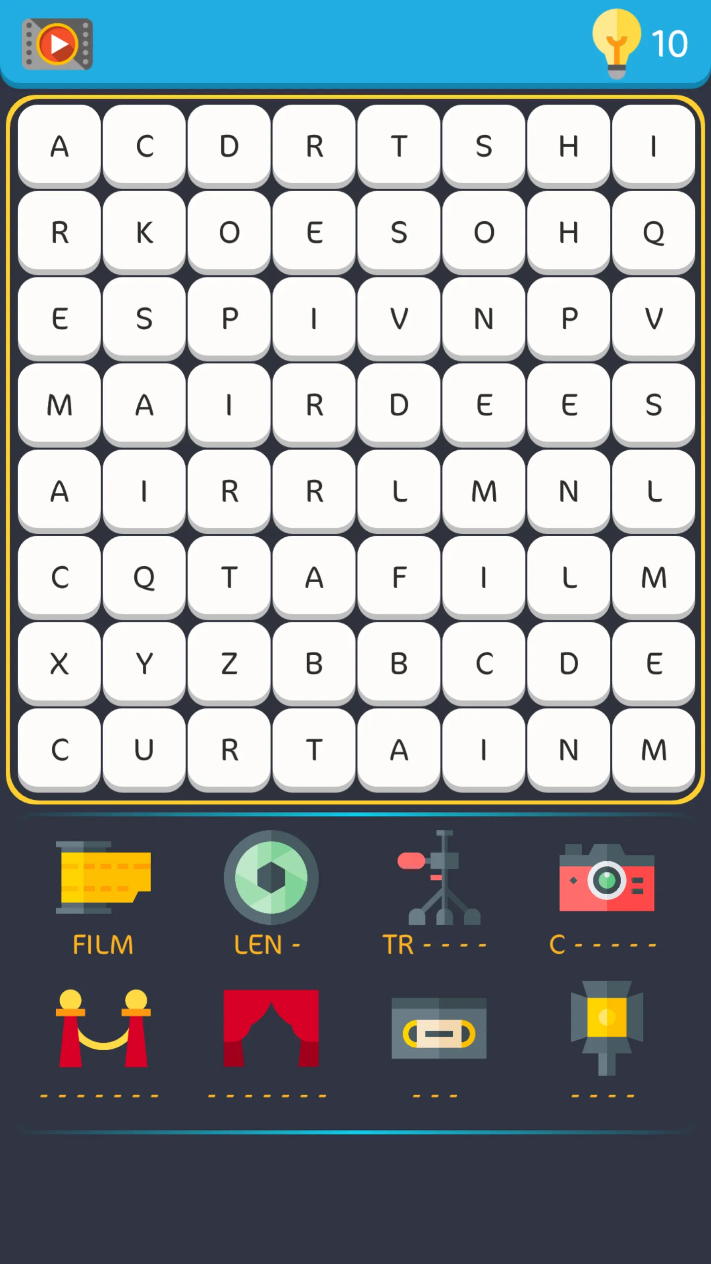 Word Search Pics Puzzle | Indus Appstore | Screenshot